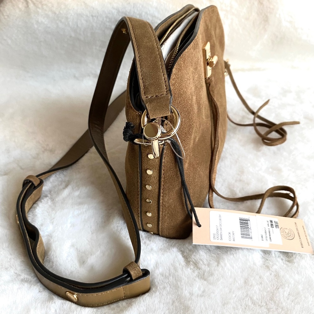 NWT Rebecca Minkoff Suede Crossbody